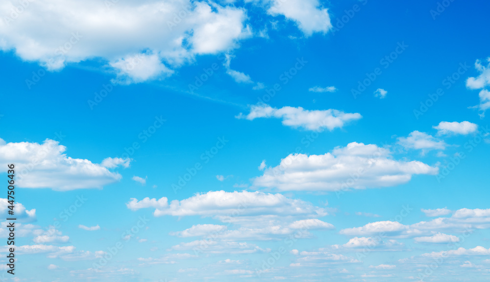 White clouds in blue sky. White clouds in blue sky.