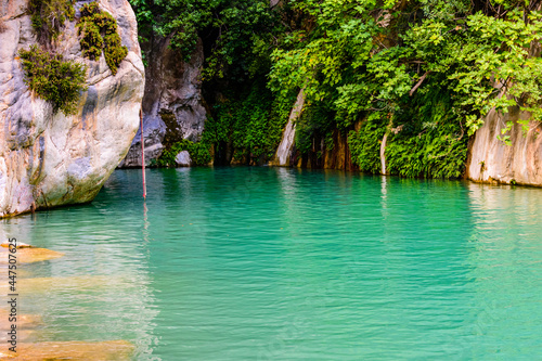 River in a Goynuk canyon. Antalya province  Turkey