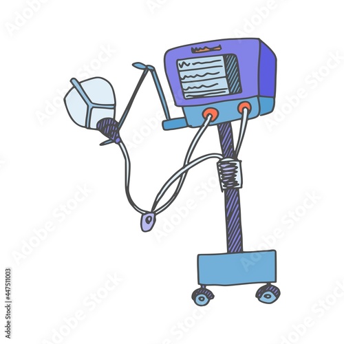 modern artificial lung ventilation apparatus new