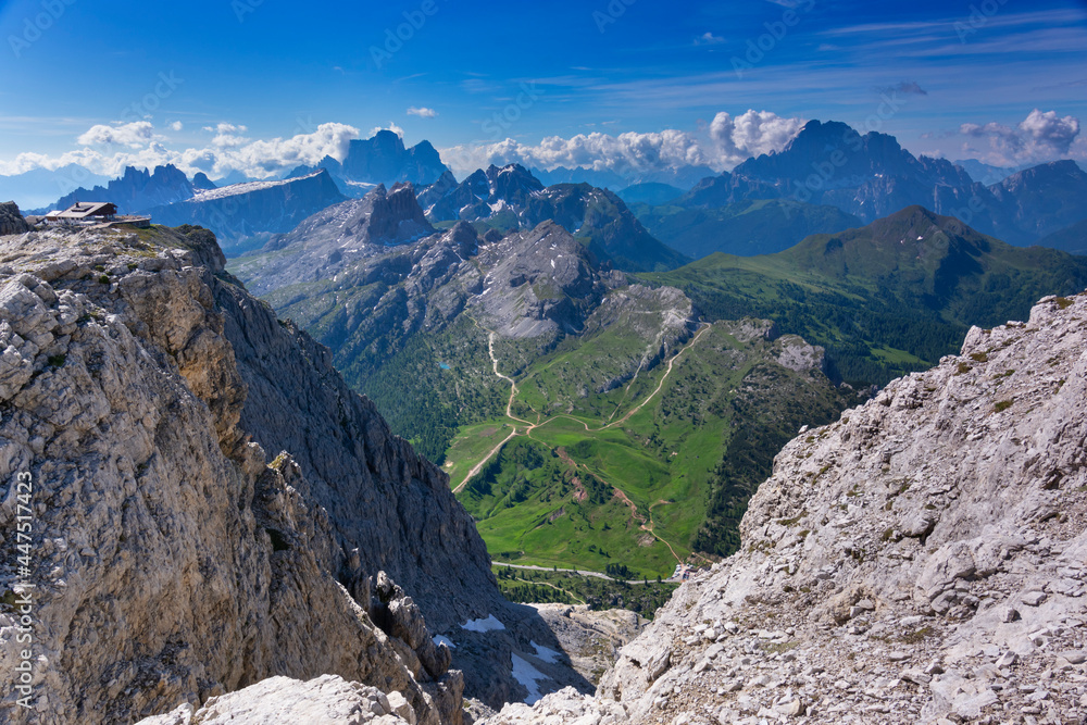 Obraz premium Lagazuoi - Rifugio Lagazuoi