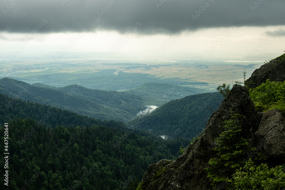 landscape with clouds