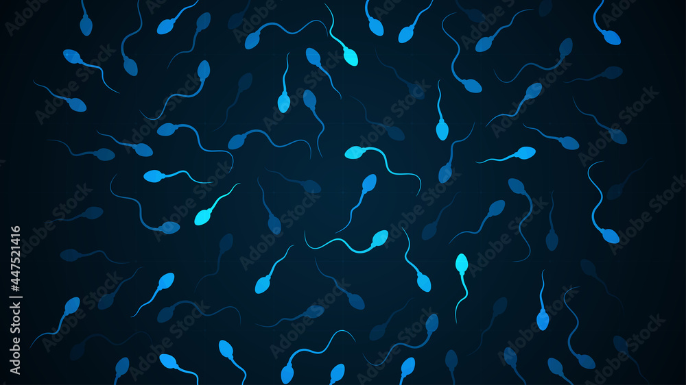Sperm icon. human sperm cells Sperm icon. human sperm cells