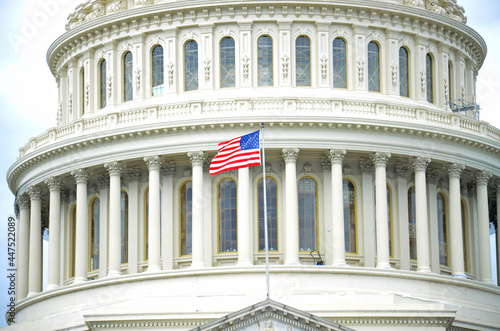 A view of Capitol Building of United States of America