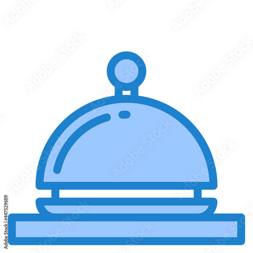 cloche blue style icon