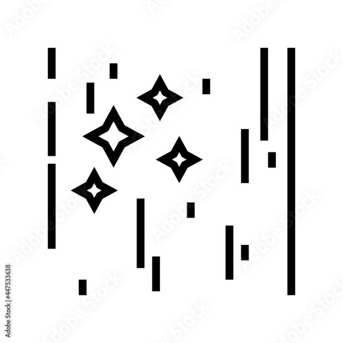 polished concrete line icon vector. polished concrete sign. isolated contour symbol black illustration