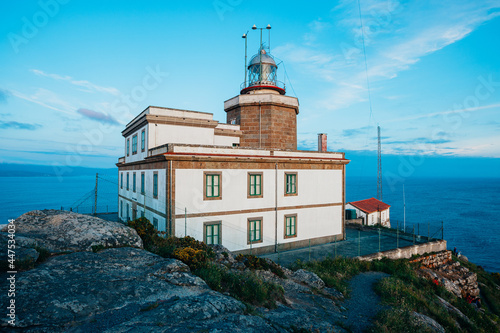 Fisterra lighthouse, Fisterra, Galicia, Spain, Europe. photo