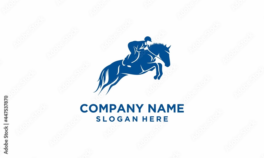 horse racing logo animal & pet horse racing logo animal & pet