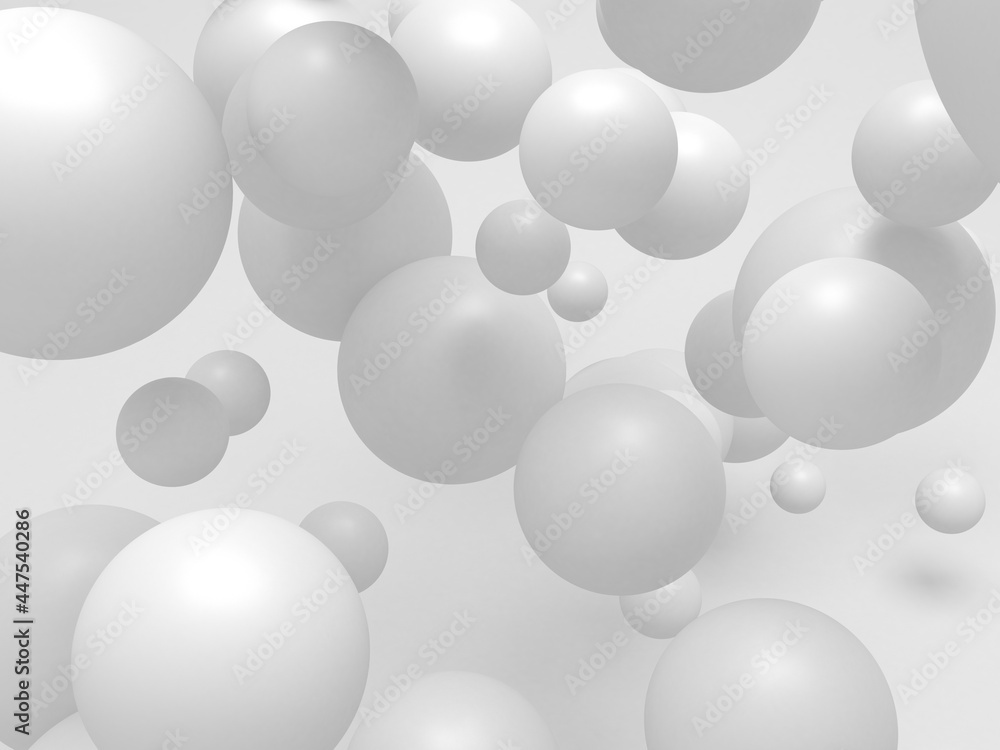 White balls decorative abstract background White balls decorative abstract background