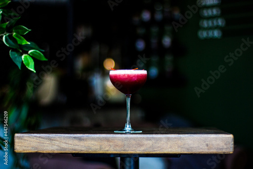 cocktail in the bar