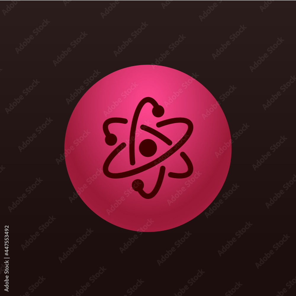 Fototapeta premium Nucleus - Sticker