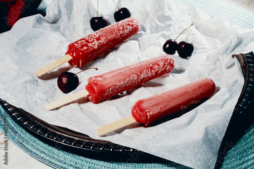 Black Cherry Icepops photo