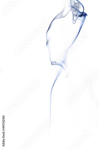 Isolated steam. Blur steam mist cloud, abstract fog or black smoke isolated on white background. Abstract of steam with copy space.