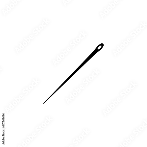 Sewing needle icon