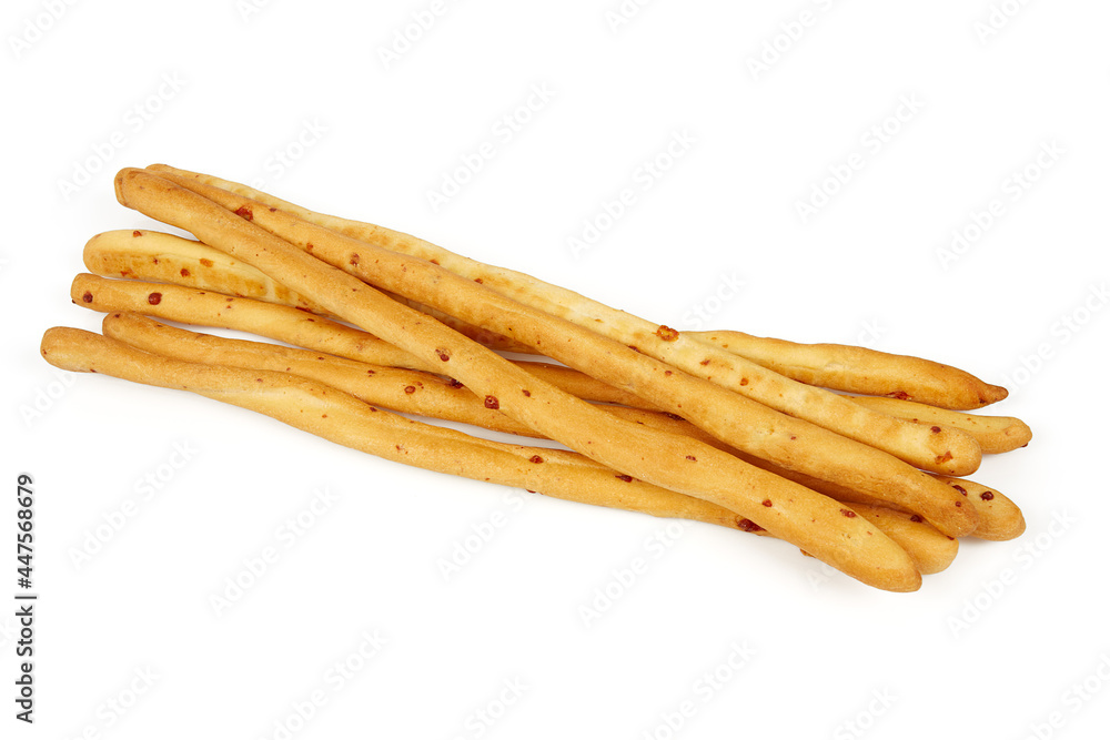 bread sticks isolated on white background bread sticks isolated on white background