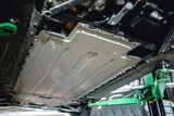 underbody of an electric car protection of electric motor and battery environmentally friendly transport