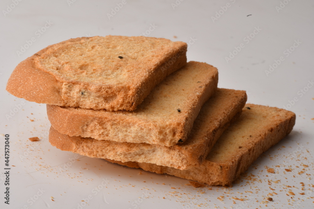 Crunchy Rusk or Toast for healthy life. Crunchy Rusk or Toast for healthy life.