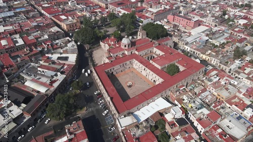 former colonial convent in morelia, mexico