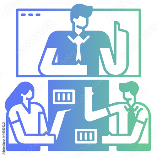 teleconference icon