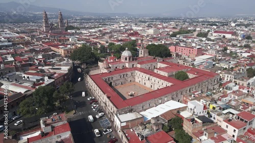aerial view of former colonial convent