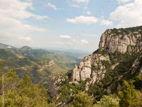 Cliff in the Catalan Coastal range Near Monserrat  © Gary Peplow