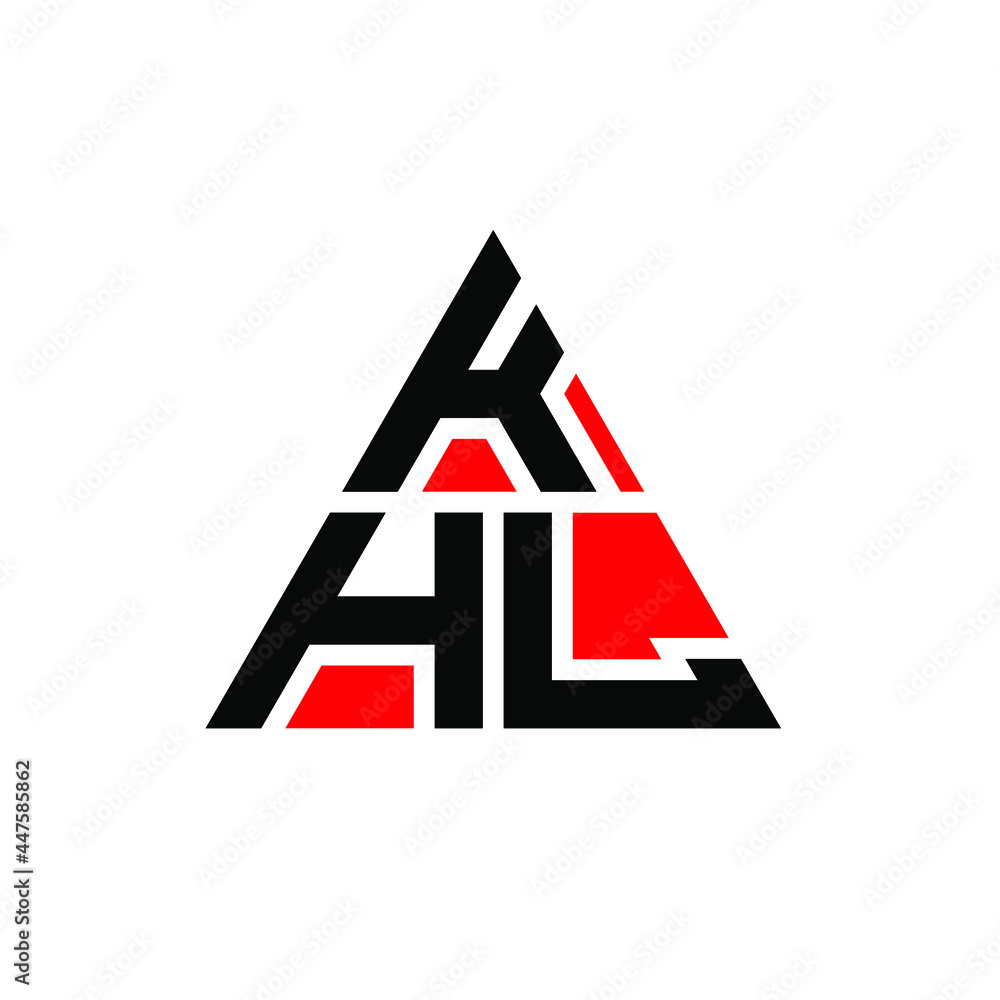 KHL triangle letter logo design with triangle shape. KHL triangle logo design monogram. KHL triangle vector logo template with red color. KHL triangular logo Simple, Elegant, and Luxurious Logo. KHL KHL triangle letter logo design with triangle shape. KHL triangle logo design monogram. KHL triangle vector logo template with red color. KHL triangular logo Simple, Elegant, and Luxurious Logo. KHL