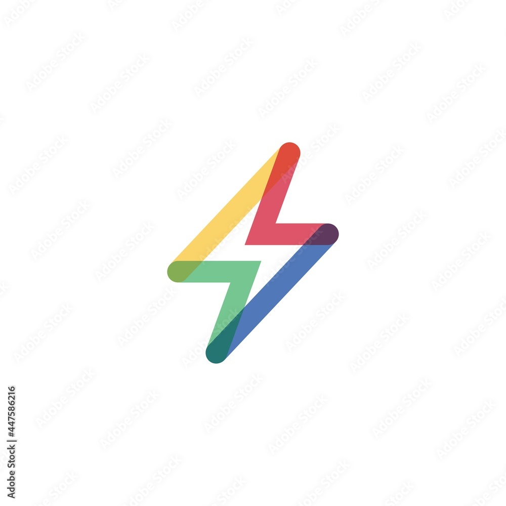 Flash thunder bolt logo design inspiration vector template Flash thunder bolt logo design inspiration vector template