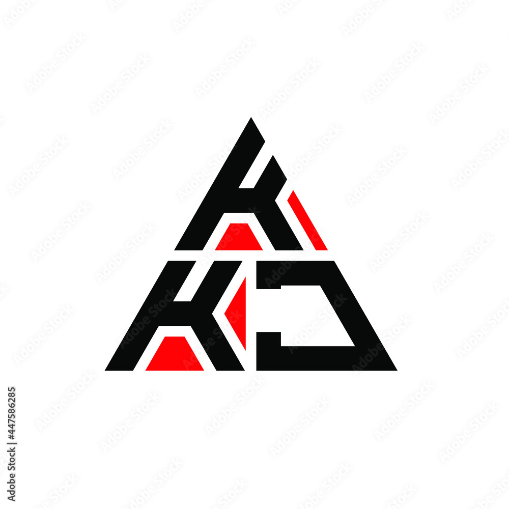 KKJ triangle letter logo design with triangle shape. KKJ triangle logo design monogram. KKJ triangle vector logo template with red color. KKJ triangular logo Simple, Elegant, and Luxurious Logo. KKJ KKJ triangle letter logo design with triangle shape. KKJ triangle logo design monogram. KKJ triangle vector logo template with red color. KKJ triangular logo Simple, Elegant, and Luxurious Logo. KKJ