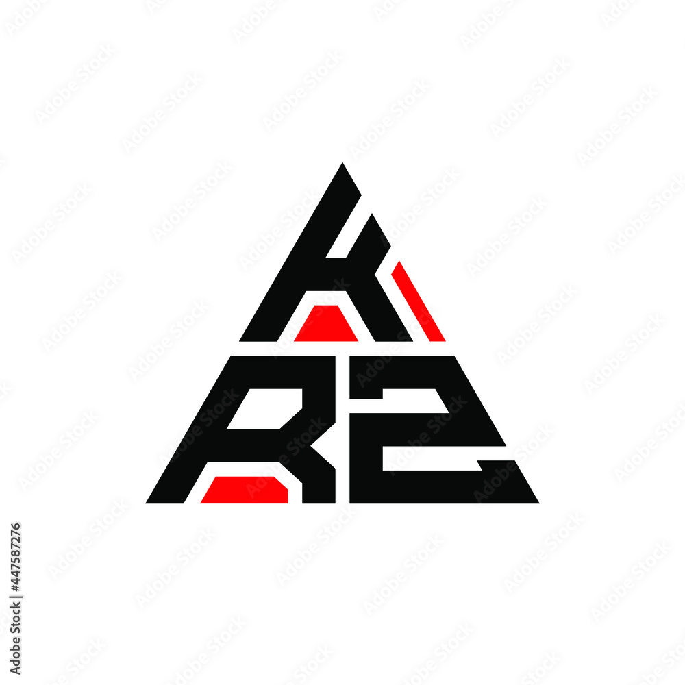KRZ triangle letter logo design with triangle shape. KRZ triangle logo design monogram. KRZ triangle vector logo template with red color. KRZ triangular logo Simple, Elegant, and Luxurious Logo. KRZ KRZ triangle letter logo design with triangle shape. KRZ triangle logo design monogram. KRZ triangle vector logo template with red color. KRZ triangular logo Simple, Elegant, and Luxurious Logo. KRZ