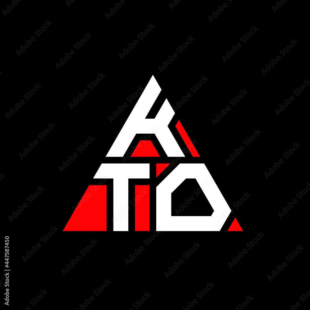 KTO triangle letter logo design with triangle shape. KTO triangle logo design monogram. KTO triangle vector logo template with red color. KTO triangular logo Simple, Elegant, and Luxurious Logo. KTO KTO triangle letter logo design with triangle shape. KTO triangle logo design monogram. KTO triangle vector logo template with red color. KTO triangular logo Simple, Elegant, and Luxurious Logo. KTO