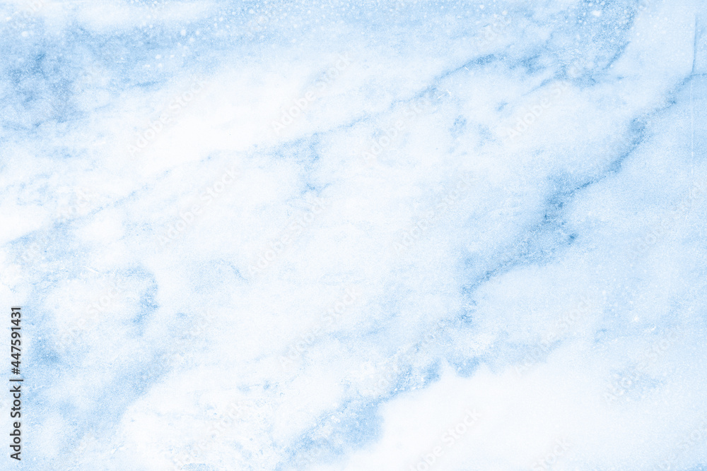 Fototapeta premium Marble granite blue background wall surface white pattern graphic abstract light elegant gray for do floor ceramic counter texture stone slab smooth tile silver natural for interior decoration.