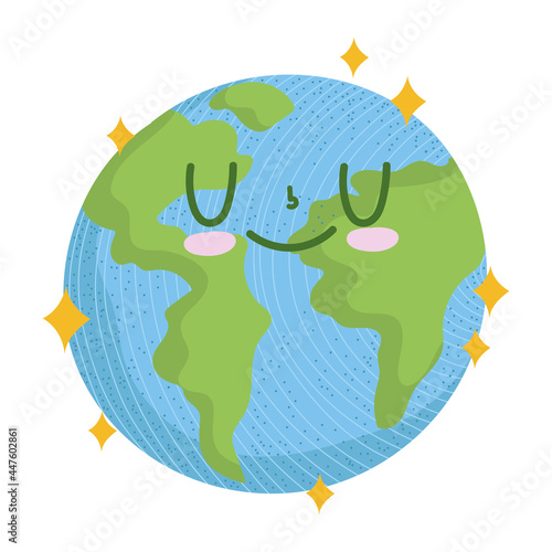 cute earth planet