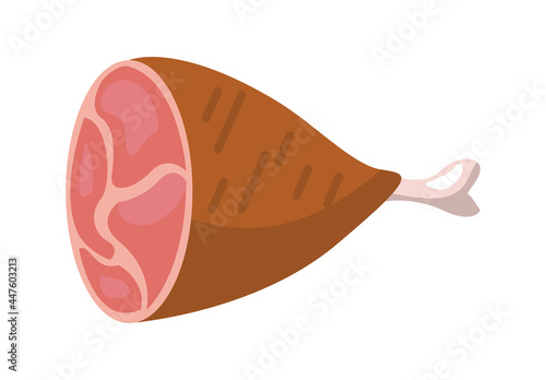 Isolated chicken icon