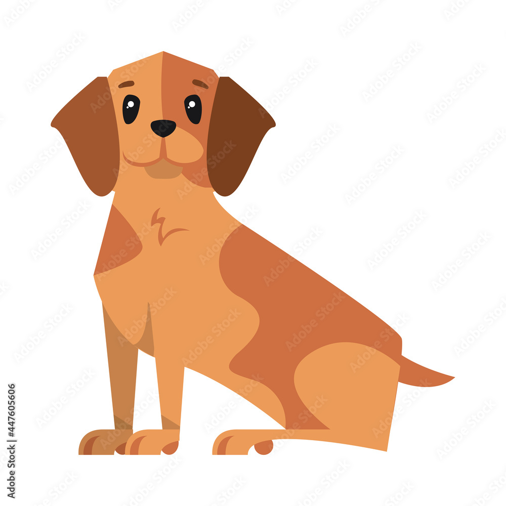 dog mascot icon dog mascot icon