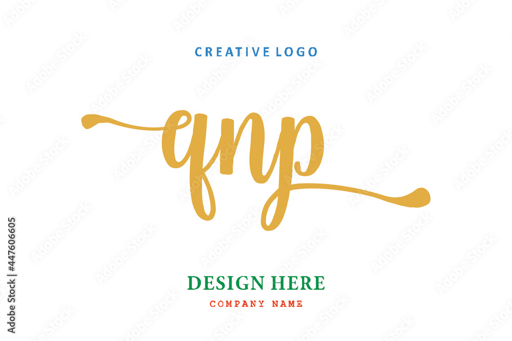 QNP lettering logo is simple, easy to understand and authoritative QNP lettering logo is simple, easy to understand and authoritative