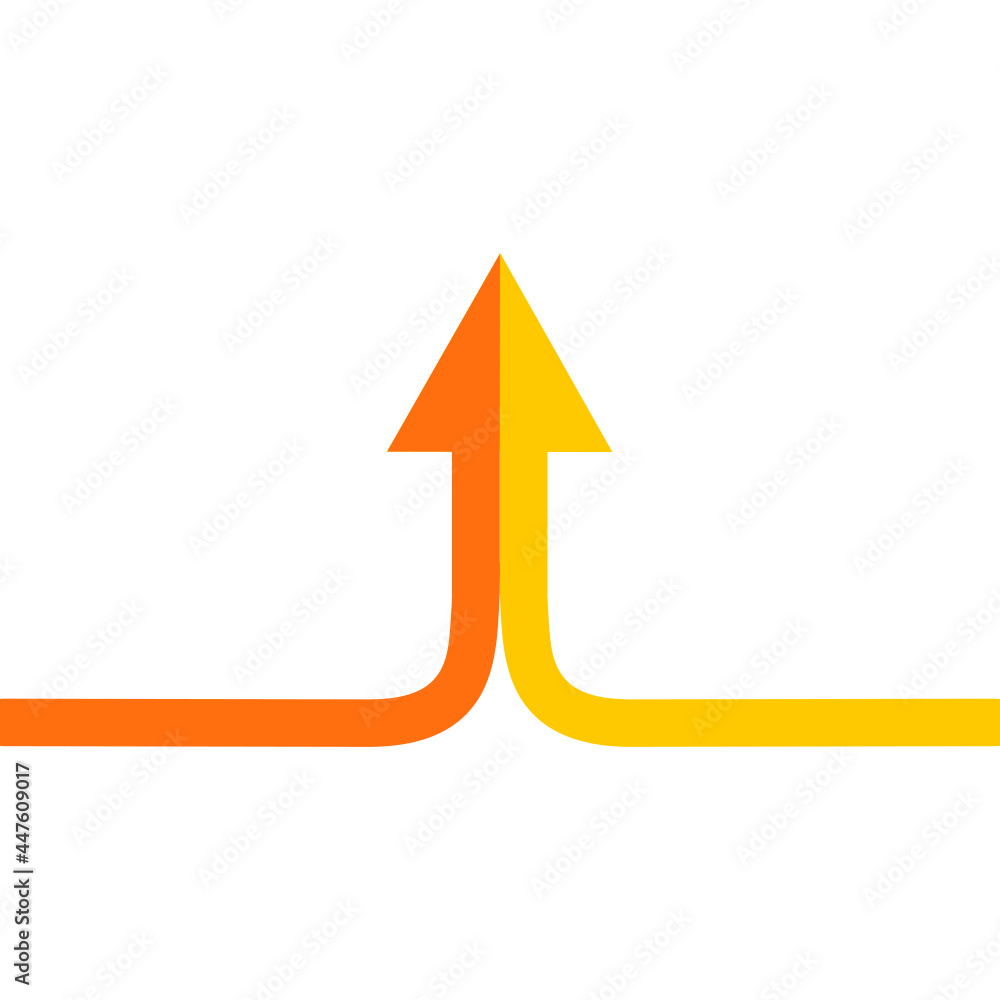 Fototapeta premium Consolidation icon isolate on white background.