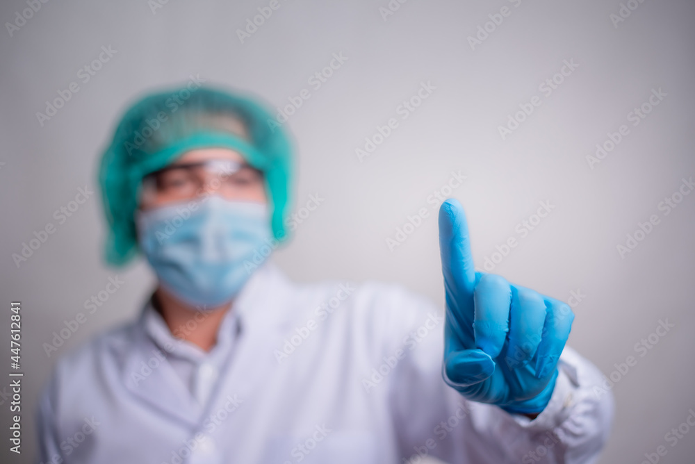 Doctor hand pointing on empty space (virtual screen) for montage your texts or pictures. Healthcare amn medical concept. Doctor hand pointing on empty space (virtual screen) for montage your texts or pictures. Healthcare amn medical concept.