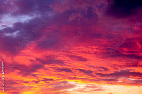 夕焼け雲8 © mizo3des