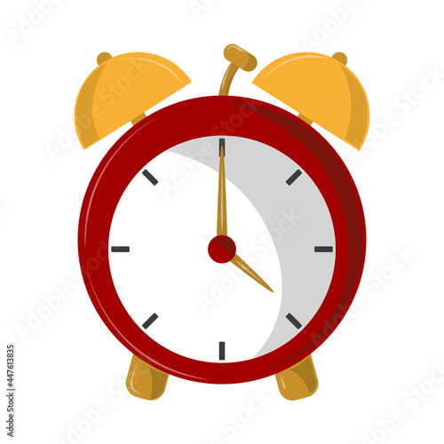 alarm clock red wake up