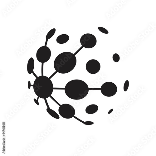 global, icon, symbol, logo design, initials