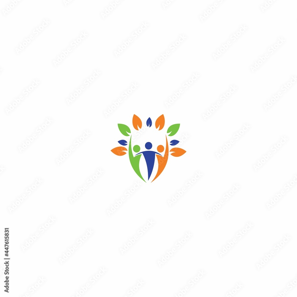 family care logo vector suitable for medical company
