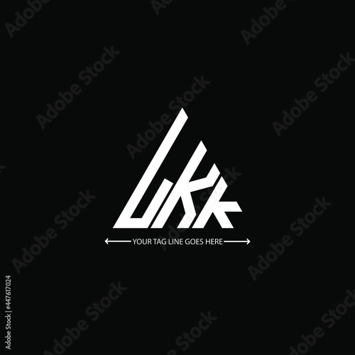 LKK letter logo creative design. LKK unique design

 photo