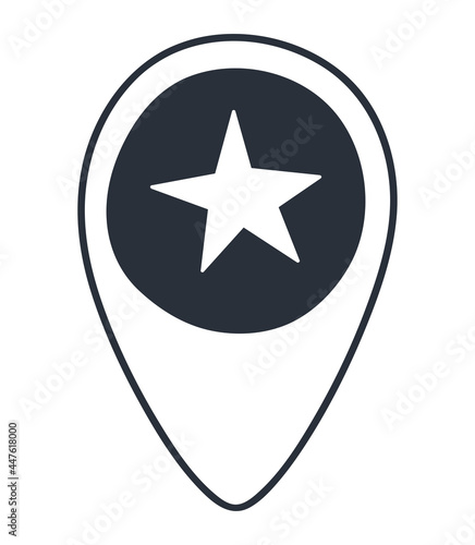 Free Download location mark silhouette - GFXLoad