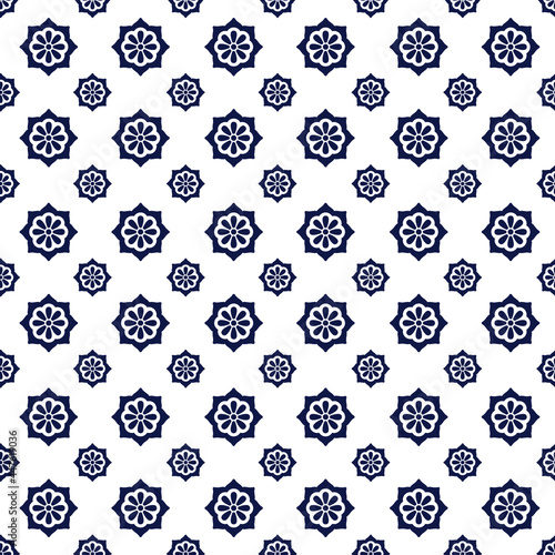 seamless pattern with flowers