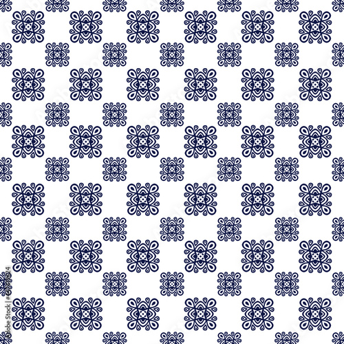 black and white seamless pattern