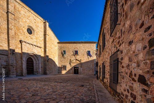 Fototapeta Naklejka Na Ścianę i Meble -  Cathedral of Santa Maria de la Asuncion in Caceres, Extremadura, Spain