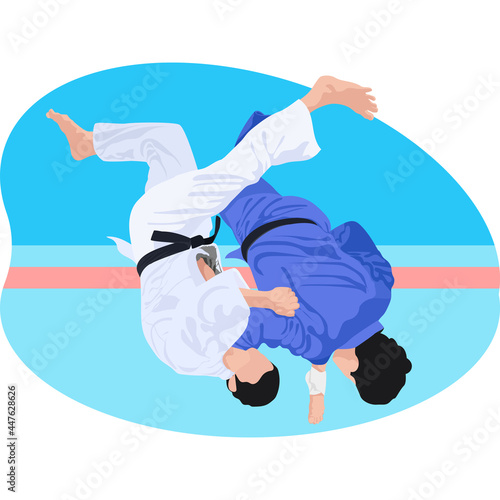 Judo fight