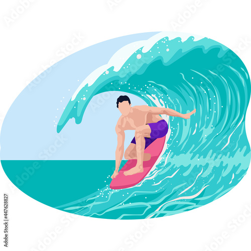 Surfing board