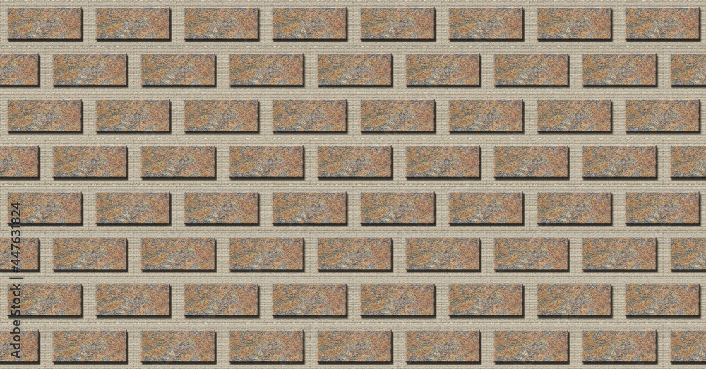 Brick wall background. Seamless pattern imitating brick wall. Brick wall background. Seamless pattern imitating brick wall.