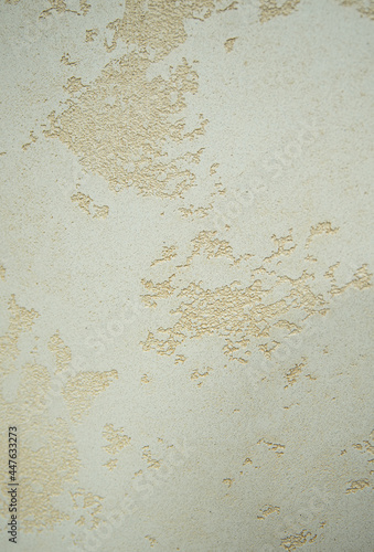 Wall background, surface design, plaster with stains and streaks