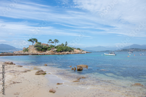 Obraz na płótnie discovery of the island of beauty in southern Corsica, France w salonie